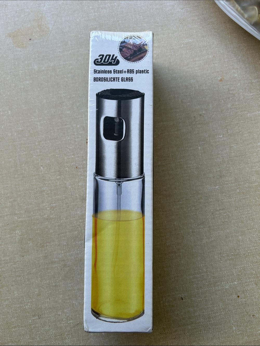 Stainless Steel Glass Spray Bottle